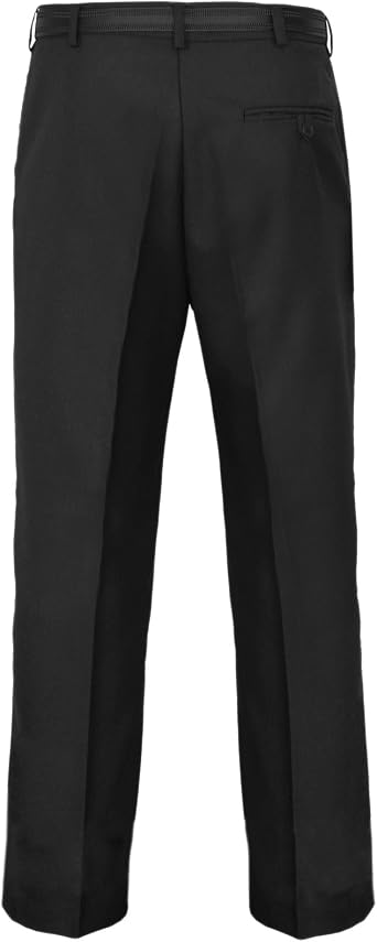 MyShoeStore Mens Formal Trousers Casual Business Office Smart Dress Pants Waist Size 30 Inch to 50 Inches Inside Leg 27Extra Short / 29Short / 31Regular / 33Long