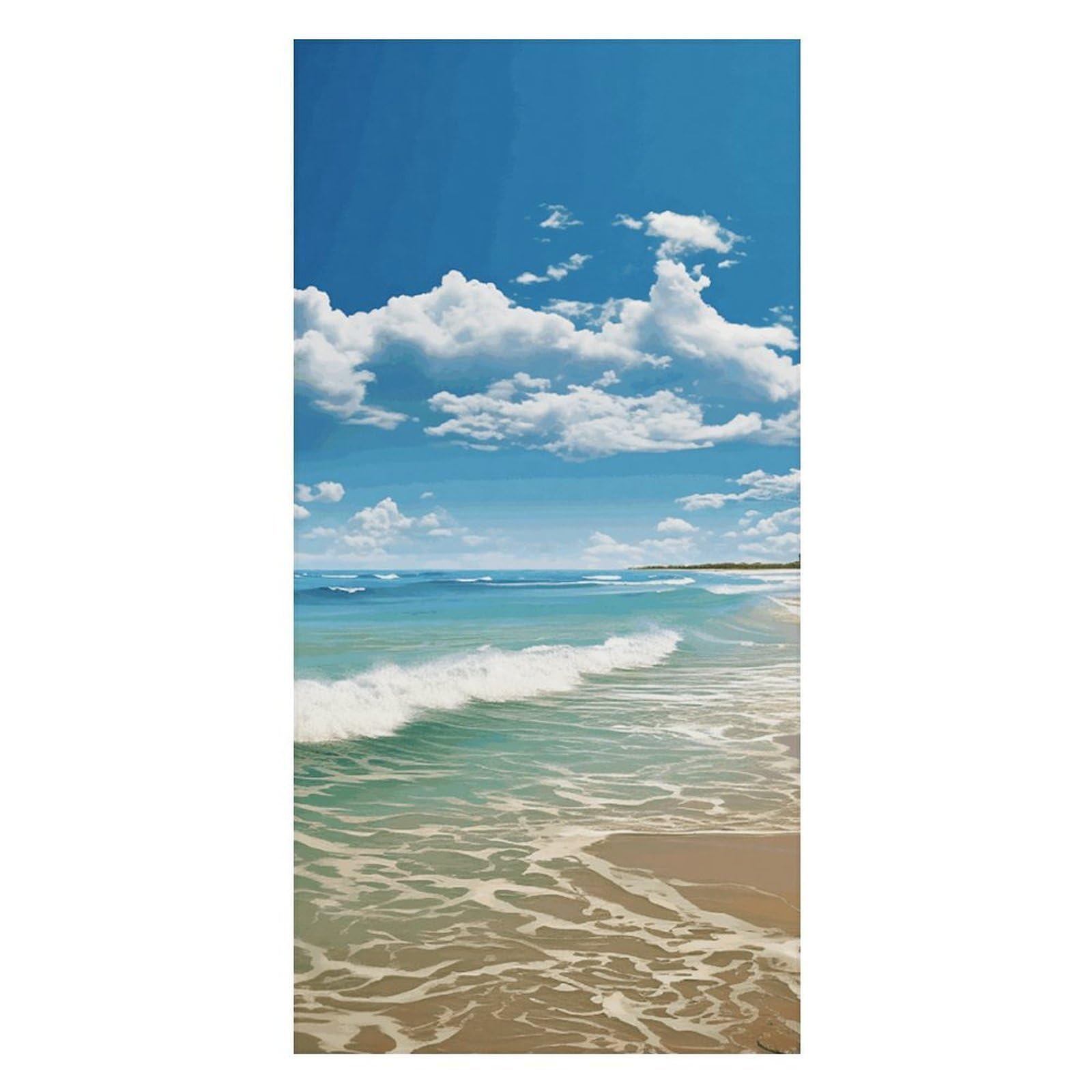 QMKFWT Sandy Beach Beach Towels Extra Large, Quick Dry Absorbent Multipurpose, Oversized Beach Towel, Sand Free Foldable Lightweight, Travel Towel, for Beach Pool Camping Travel Vacation, 63x31.5 in