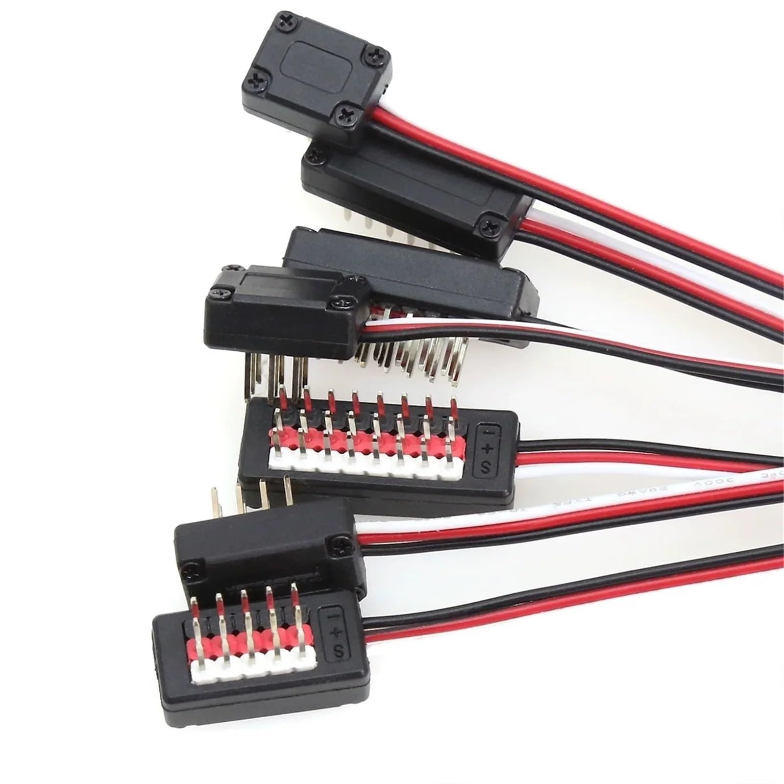 Für Futaba JR Für HSP Für Traxxas Für TRX4 Für Axial Für SCX10 Für Tamiya Y-Kabel 208 Mm Lang Servolüfter-Verlängerungskabel RC-Car-Teile Komponenten(1 to 5)