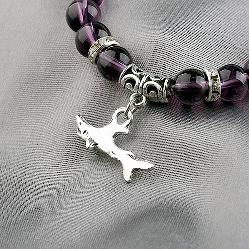 FAADBUK Shark Gift Inspirational Gift for Shark Lover Shark Bracelet Ocean Animal Lover Gift3