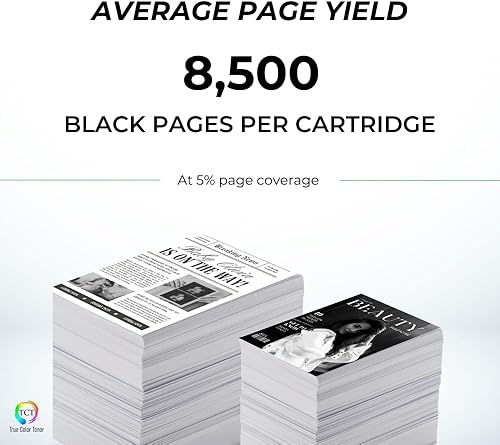 Miniatura 3 de TCT Cartucho de tóner de alta calidad compatible para impresoras Xerox 106R03622, color negro, alto rendimiento, funciona con Xerox Phaser 3330,