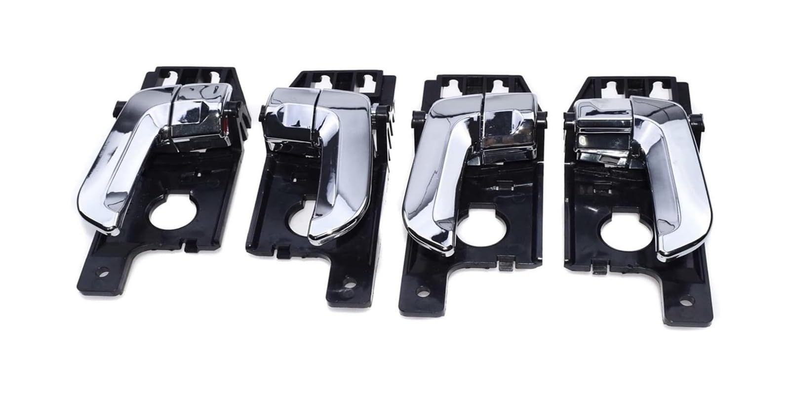 Kbkeubuad 4 Sides Inside Interior Handle Inner Door Handle Front Rear Left Right For Kia For Sportage 2005-2010(4 Sides)
