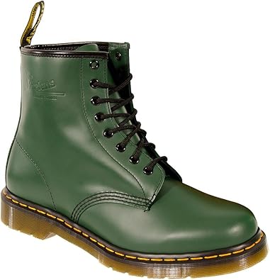Dr. Martens 1460, Patent Red, Bottes, Adulte unisexe - Vert - vert, 42.5 EU  EU : Amazon.fr: Chaussures et Sacs