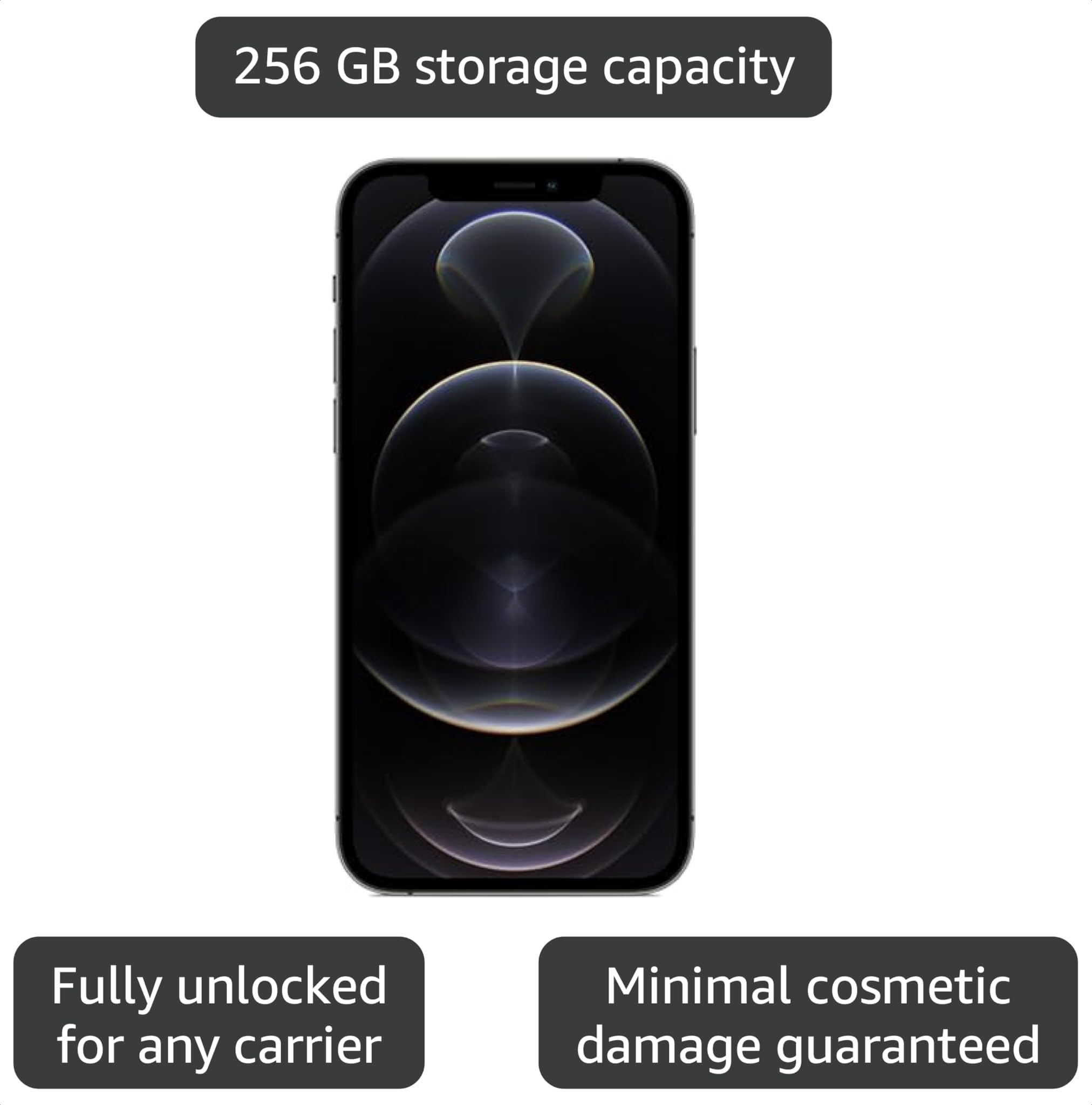Amazon.com: Apple iPhone 12 Pro Max 5G, US Version, 256GB