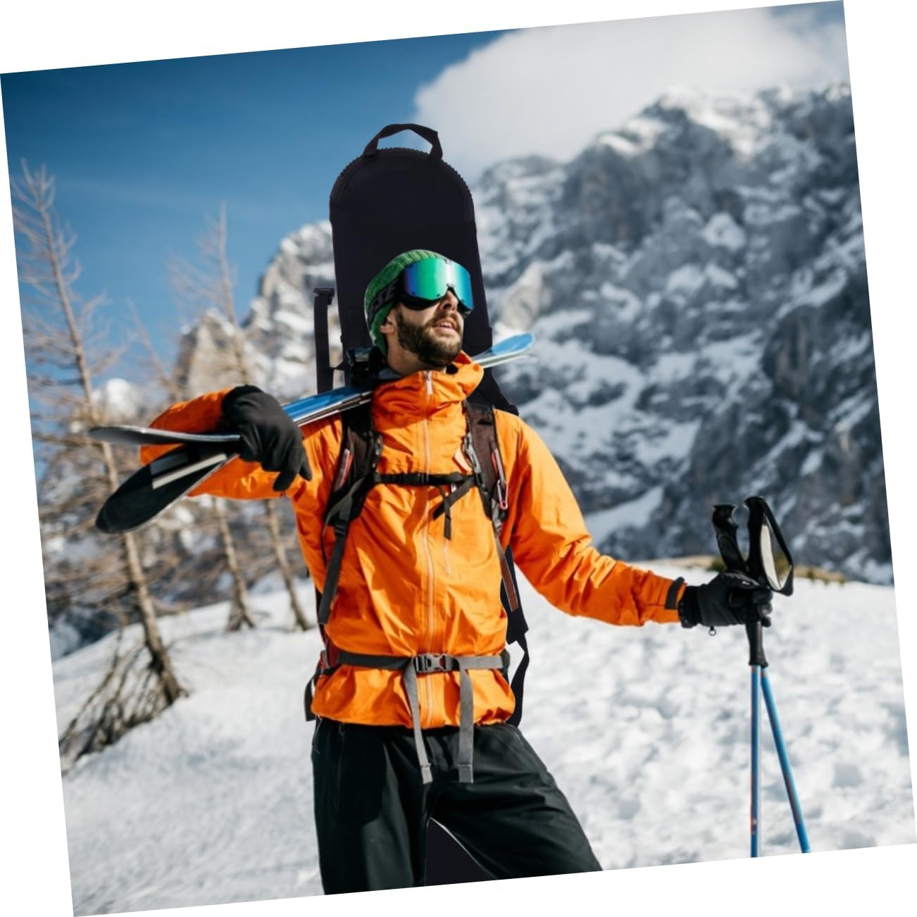 Snowboard Cover for Travel Snowboard Edge Protector Easy Wash Material