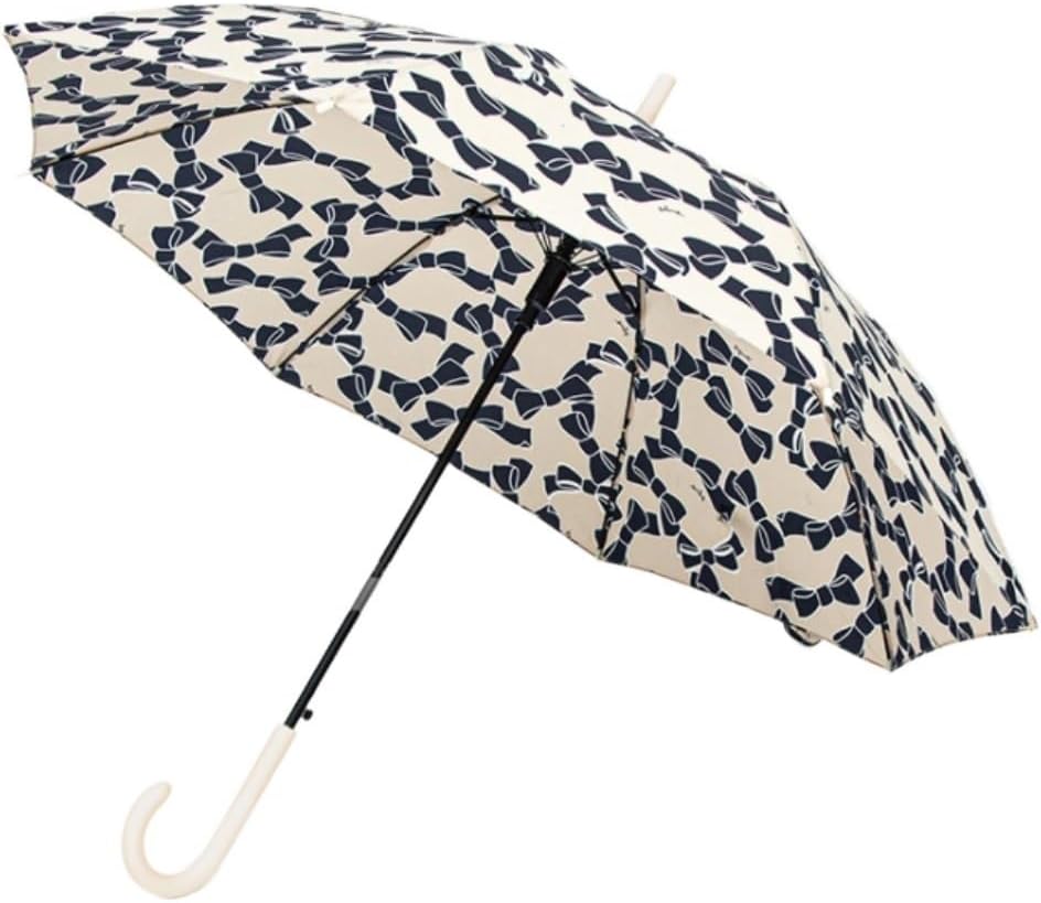 Portable Umbrella for Travel Pattern Tie Full Version Single Plune Aluminum Color Bone Skillet Women's Semi-Automatic Umbrella Umbrella Outdoor(C)