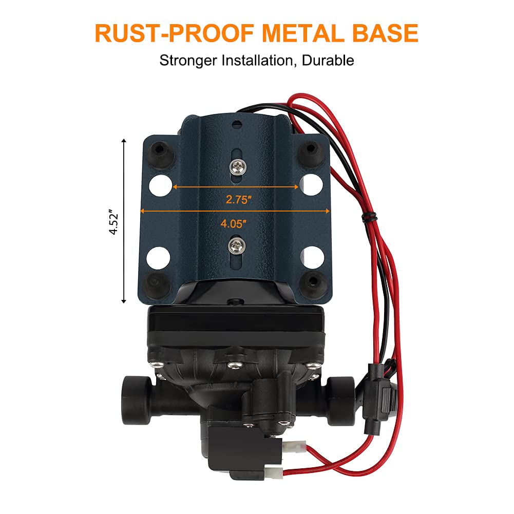 Mate M164-622-15 Marco 12/24V UP6/E Electronic Water Systems Pump 6.9 GPM 10/5A