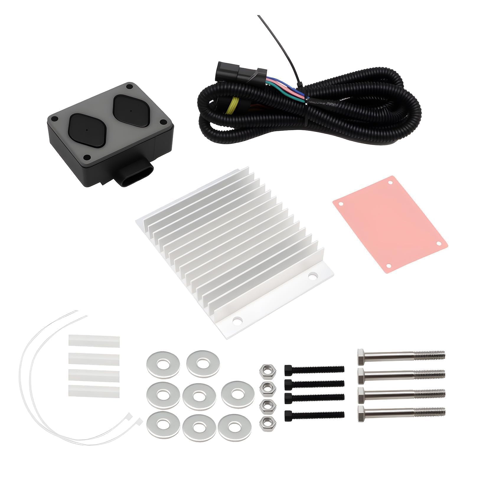 Módulo de controlador de bomba de combustible PMD y kit de reubicación, motores diésel compatibles con motores diésel Suburban Tahoe Blazer Express 6.5L V8 1994-2002 12562836 19209057