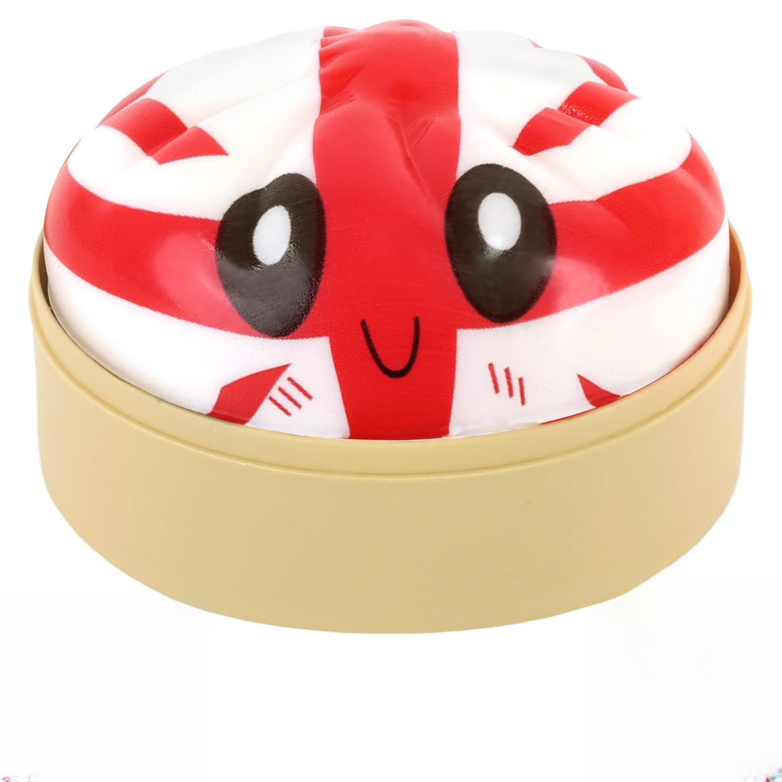 Dumpling Squishy, National Flag Mystery Dumplings Squishy Stress & Anxiety Relief Cute Steamer Bun Design For Relaxation Boys Girls Children Adults Students Home Office Classroom
