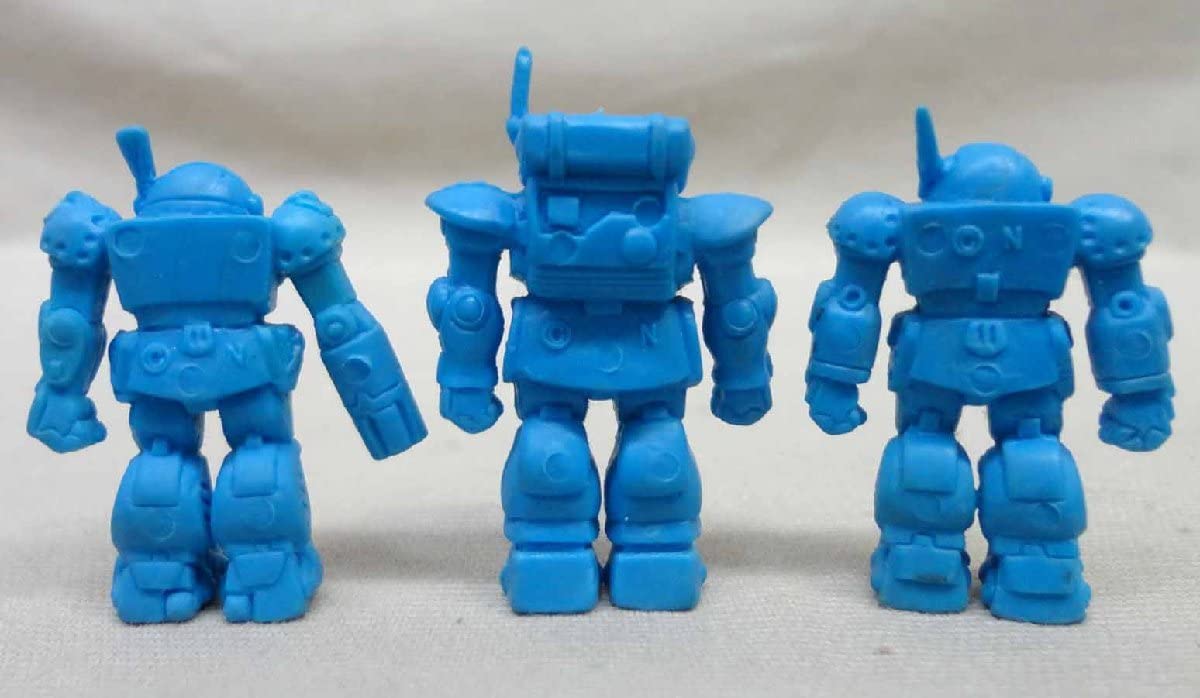 Amazon.co.jp: 消しゴム 装甲騎兵ボトムズ 8体セット 塩ビ ガン