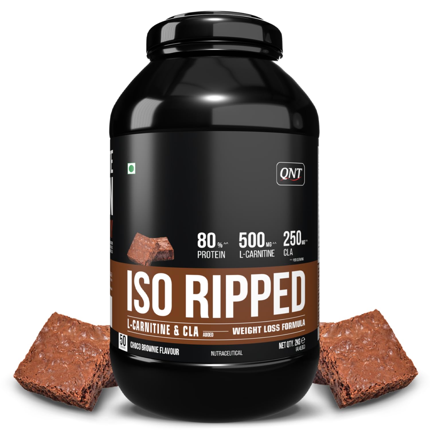 QNT ISO Ripped Whey Protein Isolate Powder | With L-Carnitine & CLA | 32g Pure Whey Isolate per Serving | Supports Lean Muscle Growth & Weight Loss | Kesar Malai Kulfi Flavor, 1 Kg — Amazon image 13