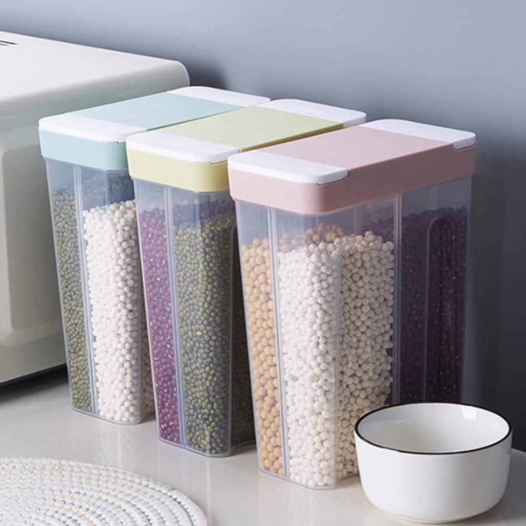 Amazon｜食料貯蔵庫 スナックシリアルディスペンサー、乾燥食品貯蔵