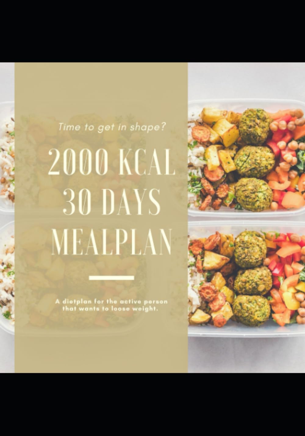 2000 kcal 30 days meal-plan: Lose weight but keep your energy level