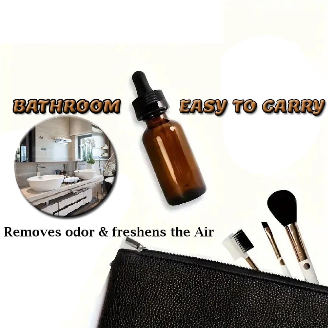 WINKCART 2-Pack Amber Glass Dropper Bottles for Essential Oils - Leak-Proof Refillable Serum Bottles with Euro Dropper Dark UV-Protection DIY Aromatherapy Cosmetic Storage 2