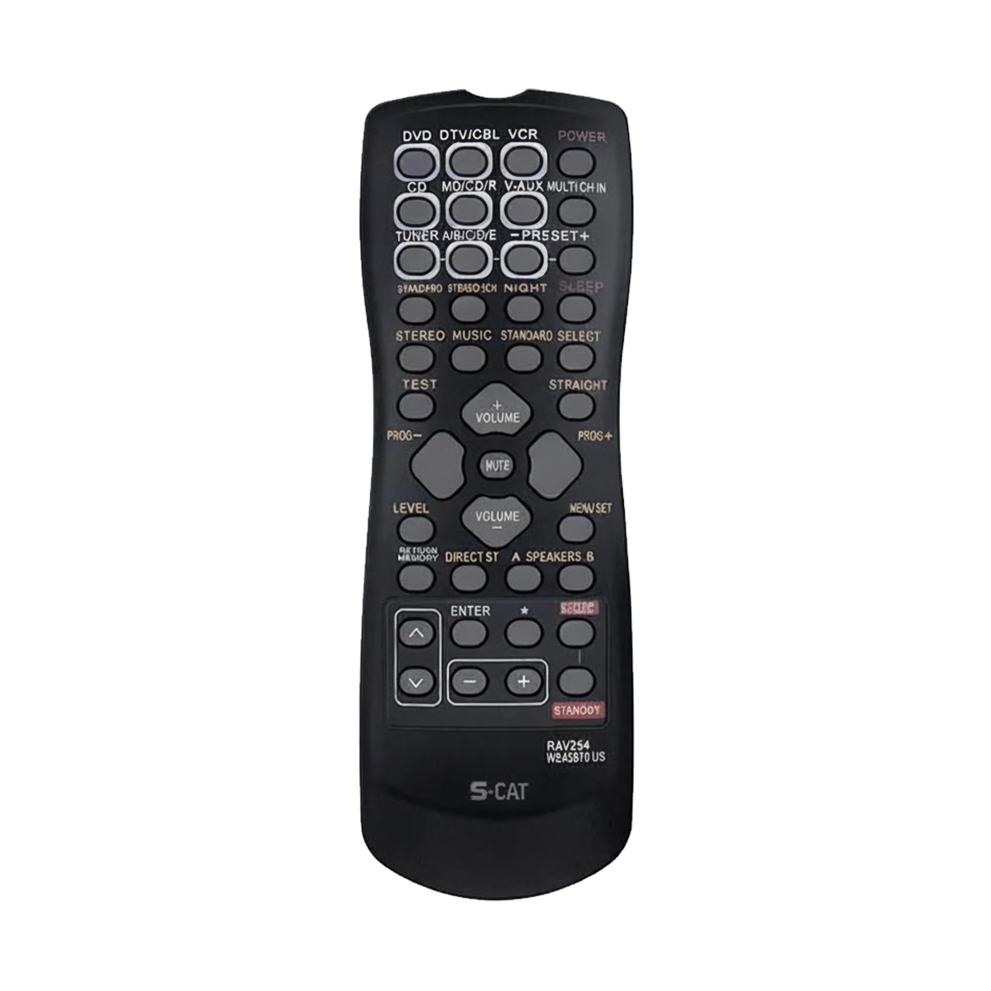 S-CAT Compatible for Yamaha Av Receiver Remote Control Original RAV254 Model Suitable for RX-V350 HTR-5730 RX-V359 RXV350 HTR5730 RXV359 Home Theatre Music Systems (Contact Customer Care for Order)-image-4