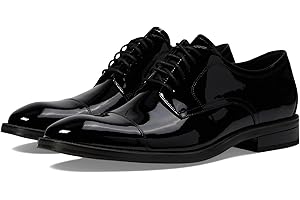 MEN'S MODERN PATENT OXFORD QUICK SHIPPING