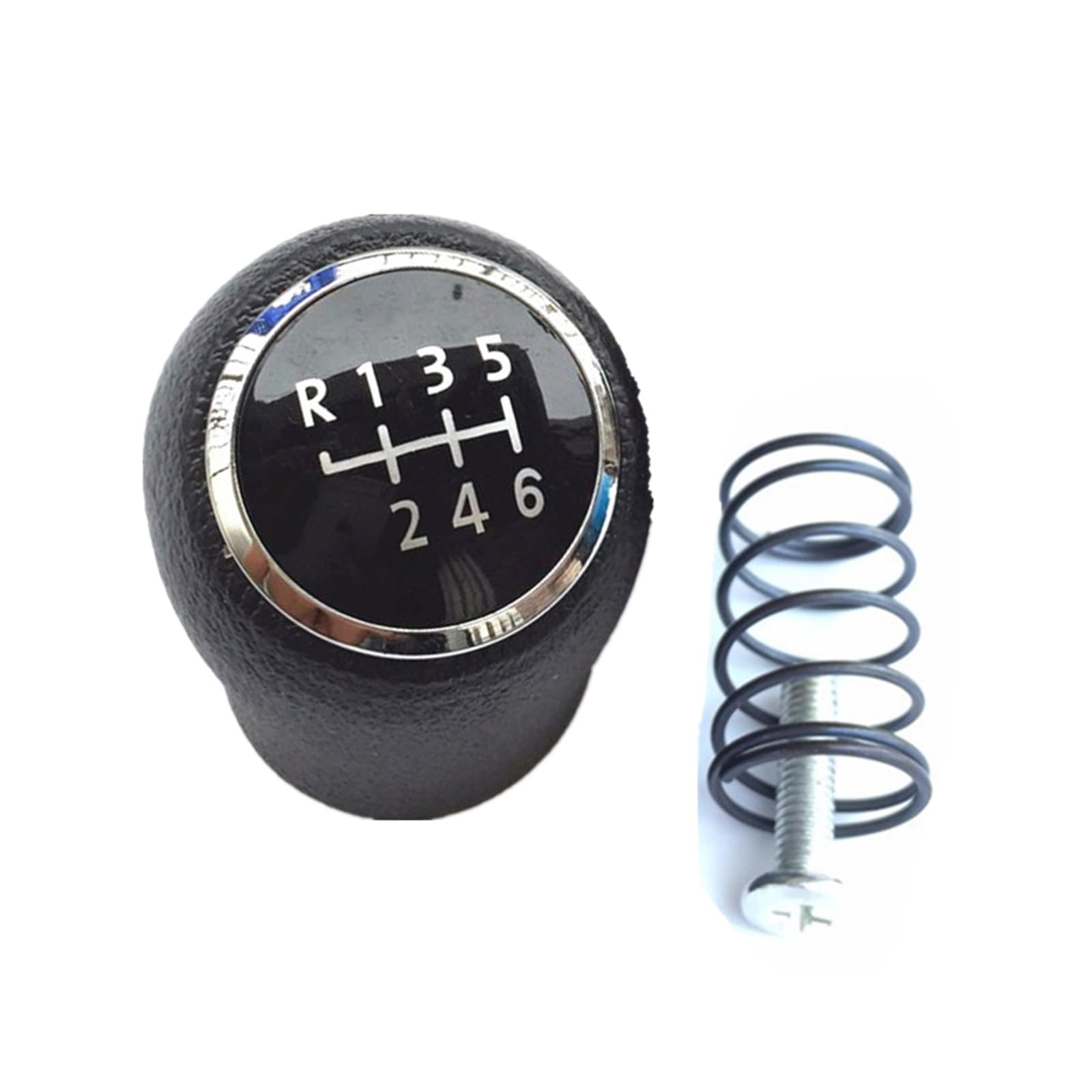 Glblpexelr 6 Speed Knob Black For Vw Transporter T5 T5 1 T6 Gp 2003-2019 Gear Shifter Knob Style
