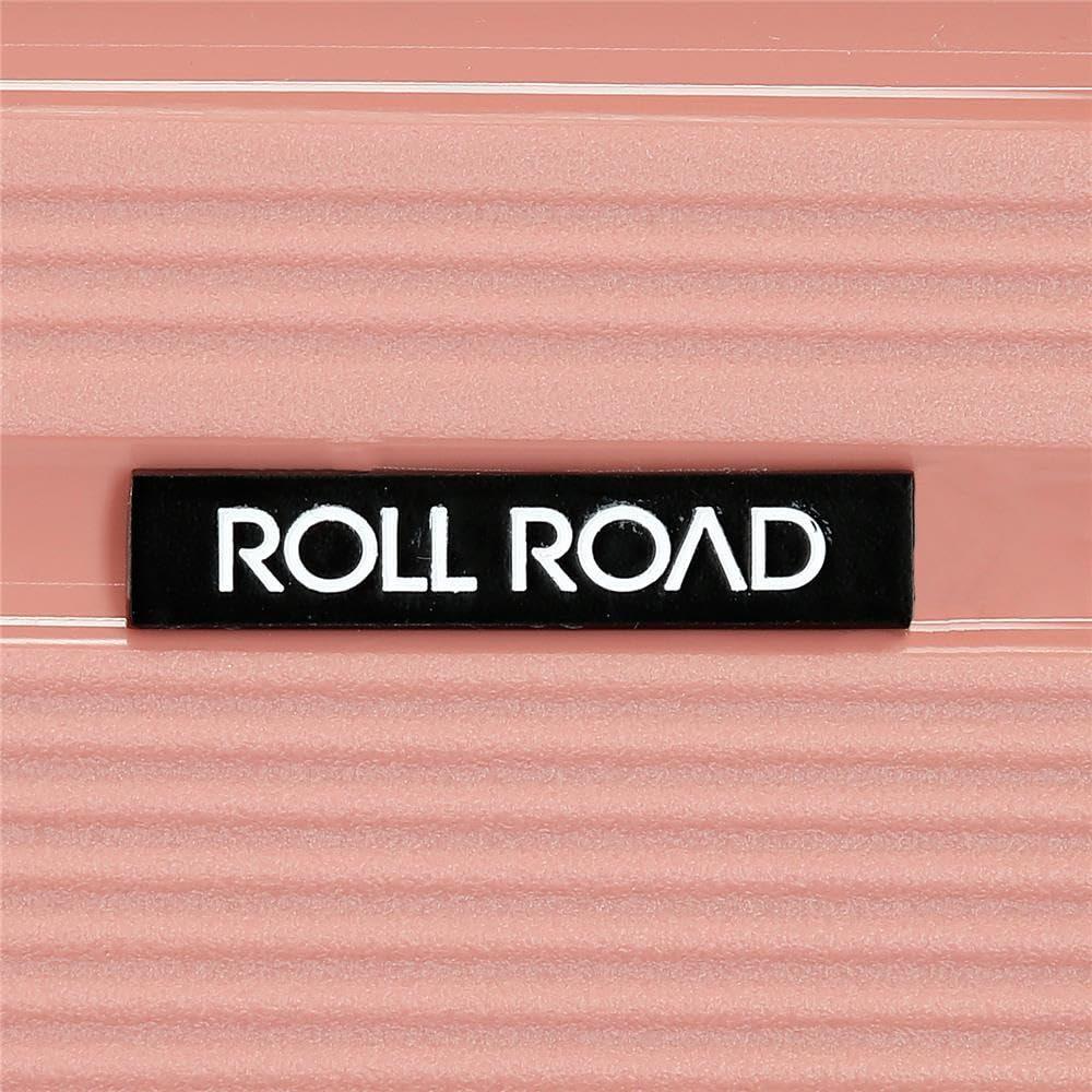 Roll Road Universe Duża walizka różowa 50 x 75 x 29 cm Twardy 4,1 kg Zamek TSA Polipropylen 4,1 kg 96LExtensible, Różowy kolor, Talla única, Duża walizka