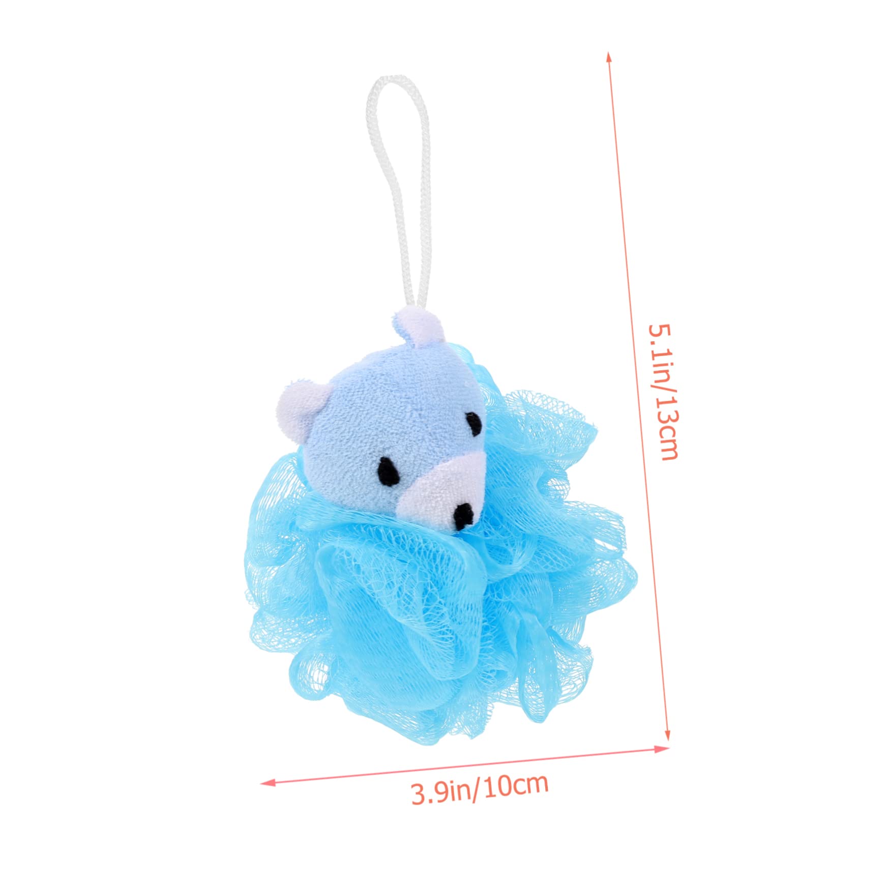 FRCOLOR 3 Set Di Spugne Da Doccia Per Ragazze E Set Di Spugne Da Bagno A Forma Di Luffa Esfoliante Per Bambini 4 Pezzi*3