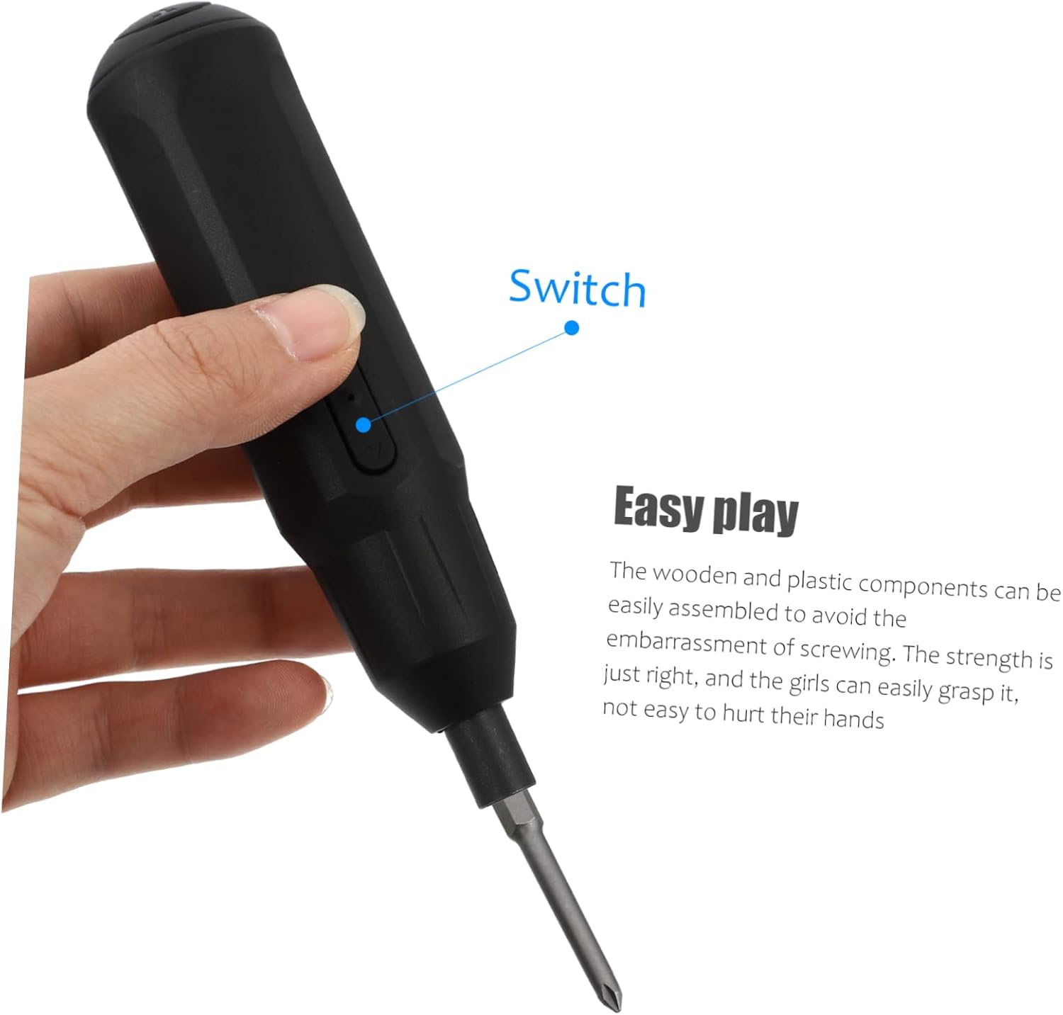 Gadpiparty Super Torque Lithium Battery Electric Screwdriver Manual Automatic Usb Charging Mini Tool
