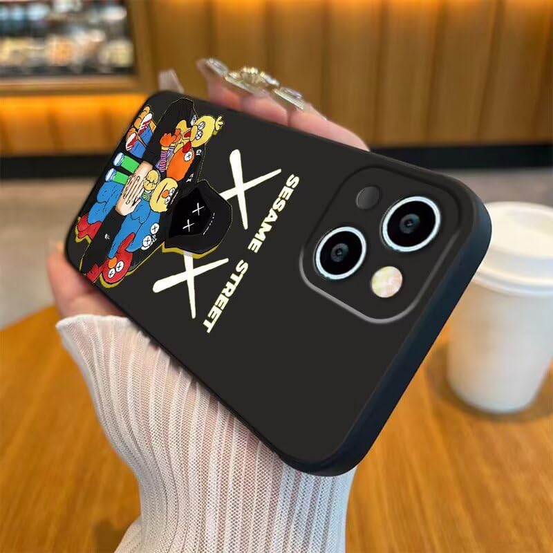 Amazon.co.jp: Godfun セサミストリート カウズ iPhone17Pro 用 ケース