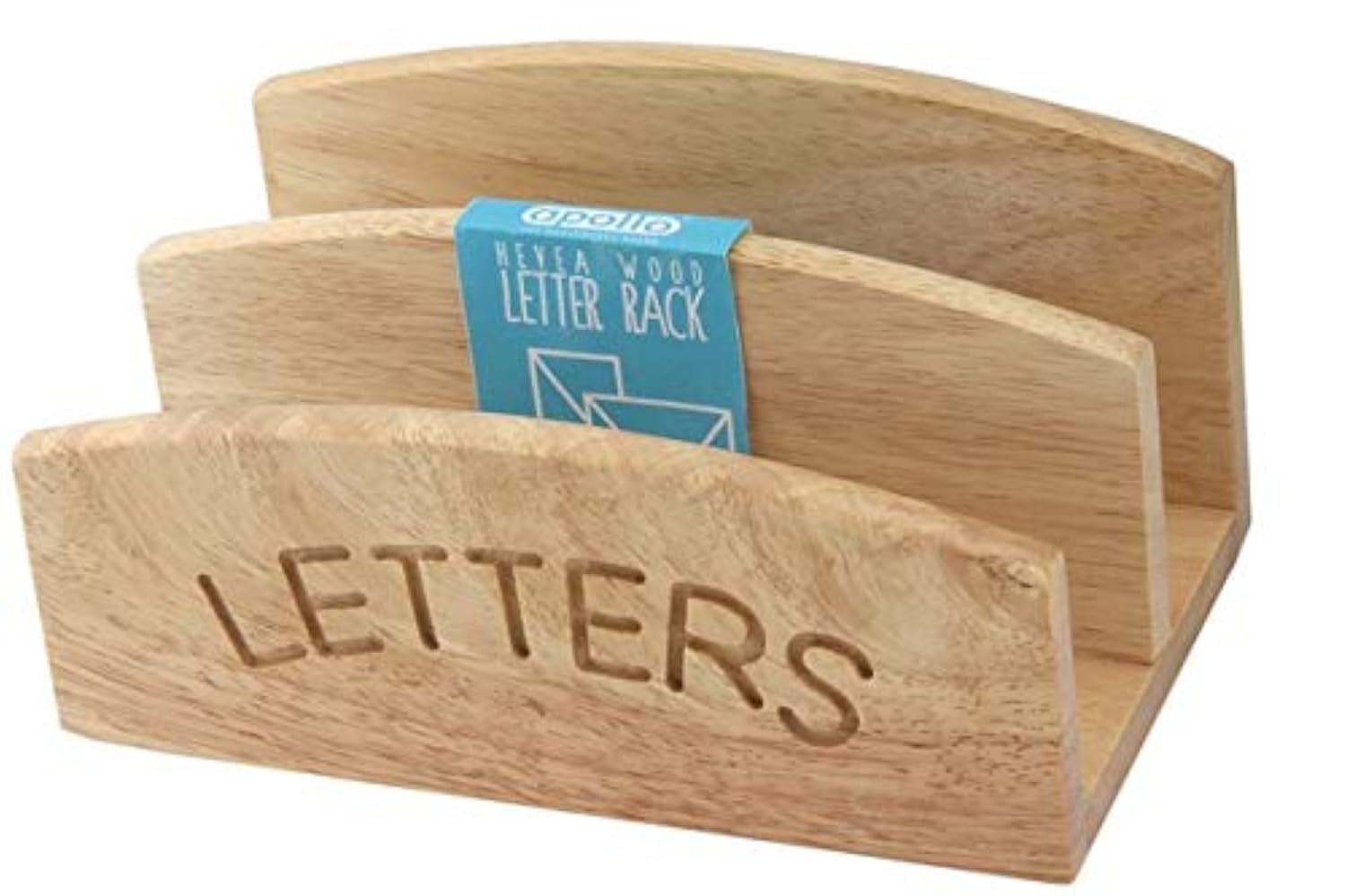 Primes DIY RB - Estante de madera con compartimentos grandes para archivos de papel, 20 x 12,2 x 10 cm