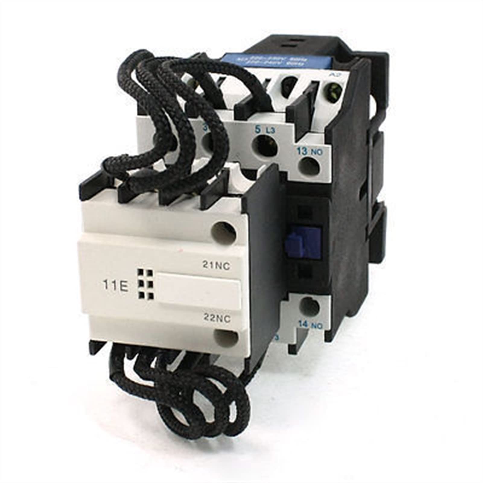 Contactor 220-230V 50Hz Bobina Montaje en carril DIN 1no+1nc Condensador conmutado Contactores Electricidad industrial Instalaciones eléctricas