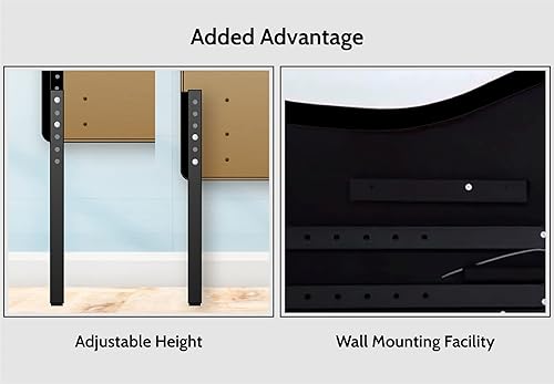 Miniatura 6 de Naomi Home Jessenia - Cabecera capitonada tapizada para cama de tamaño matrimonial, 12 posiciones ajustables, cabecero montado en la pared, cabecera