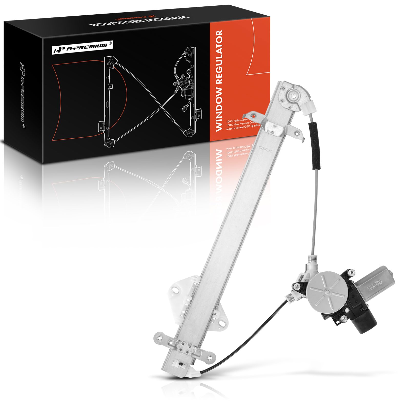 A-Premium Power Window Regulator with Motor Compatible with Subaru Legacy 2015-2019 Outback 2015-2019 Front Driver Side