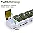 2 Week Pill Box, MOLN HYMY 7 Day Pill Organizer 2 Times a Day, Weekly Pill Container to Hold Medication, Vitamins Fish Oils (Green)