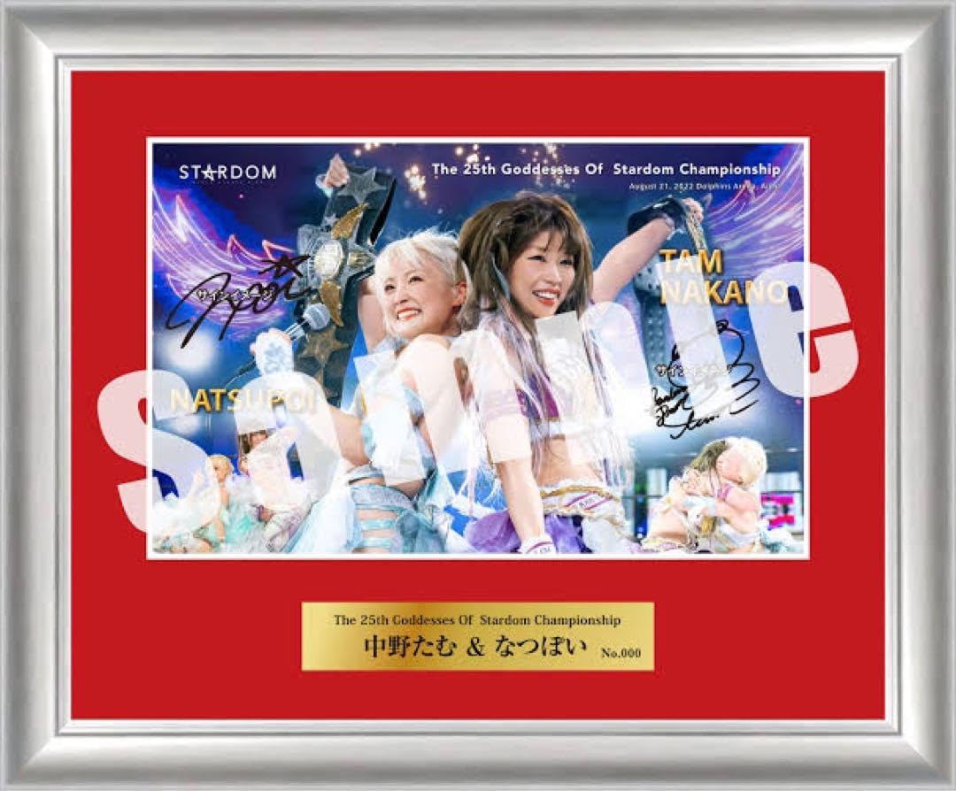 Amazon.co.jp: スターダム 中野たむ なつぽい meltear 直筆サイン入 