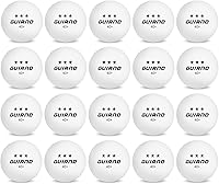 Guirnd 20-Pack 3-Star ABS Ping Pong Balls 40+mm - Durable Table Tennis Balls for Competition, Recreation, Beer Pong & DIY Games