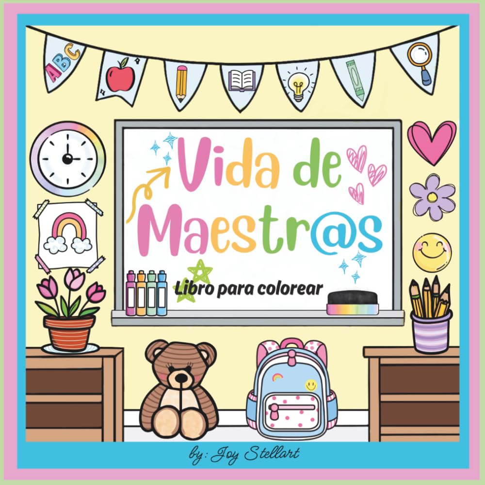 Vida de Maestr@s: Libro para colorear