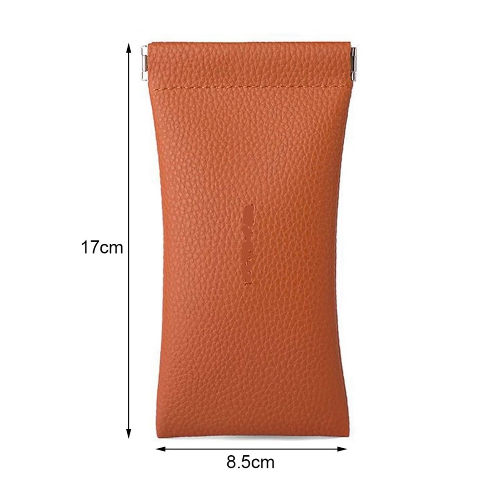 funda gafas Estuche For Gafas De Mujer PU Con Cierre Automático Suave Organizador Cables Datos