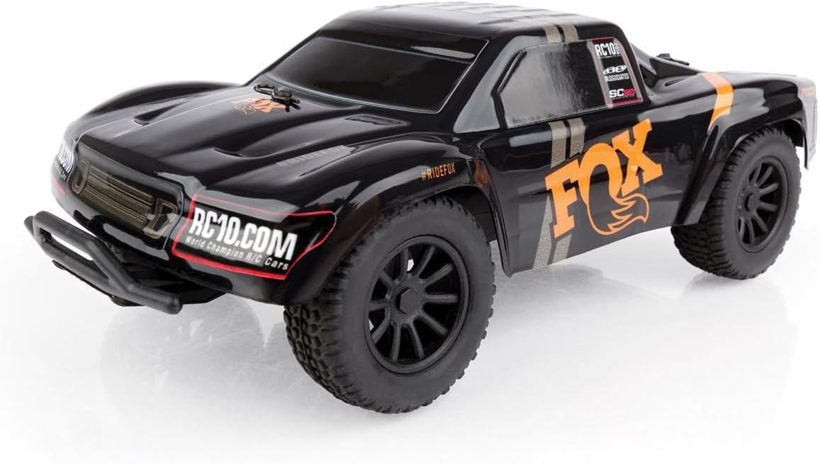 Team Associated Sc28 Fox Edition Micro Short Course Truck 1/28 Rtr