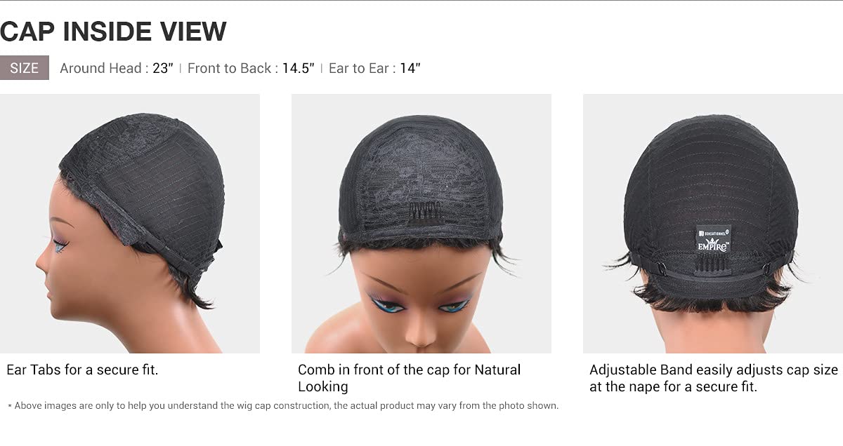 Sensationnel Human Hair Wig Empire Celebrity Series Kemi (T2/BG)