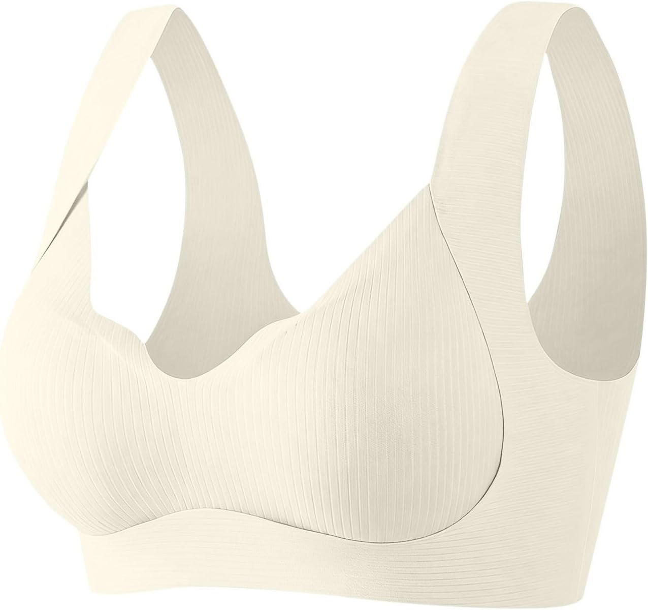 Wireless Comfortable Bra Seamless No Underwire Bras Full Coverage Push Up Women Plus Size Bras with Support