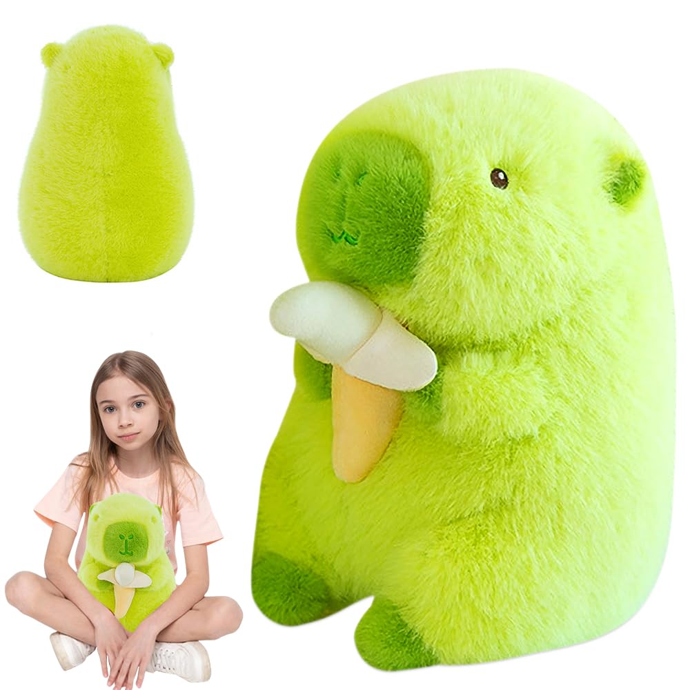 Lindos Juguet De Peluche De Capibara, Almohadas De Simulación De Animal De Capibara Con Mucus Nasal Tirable, Muñecos De Peluche Suav, Regalo Para Niños - AliExprs 26