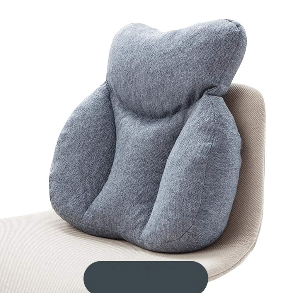 Coussin lombaire avec couverture en toile grain fin pour soulagement dos