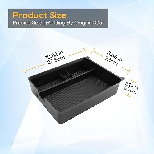 Vista 55 de LFOTPP Organizador de consola central Edge para 2021 2022 2023 2024 F o r d Edge Bandeja de consola [SE/SEL/ST-Line/Titanio/ST] Accesorios de borde