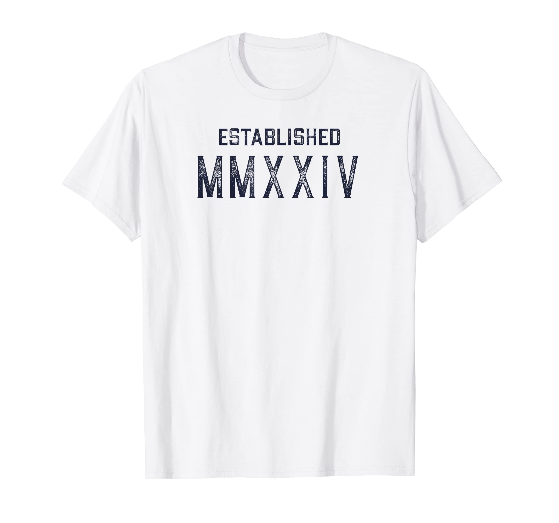 Amazon | MMXXIV - 2024年設立 - ローマ数字。 Tシャツ | Tシャツ