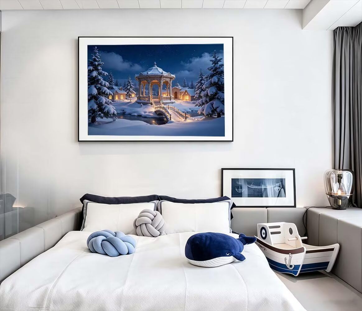 Obraz do ogrodu "zrób to sam", obraz diamentowy 2 sztuki, 135 x 100 cm, L