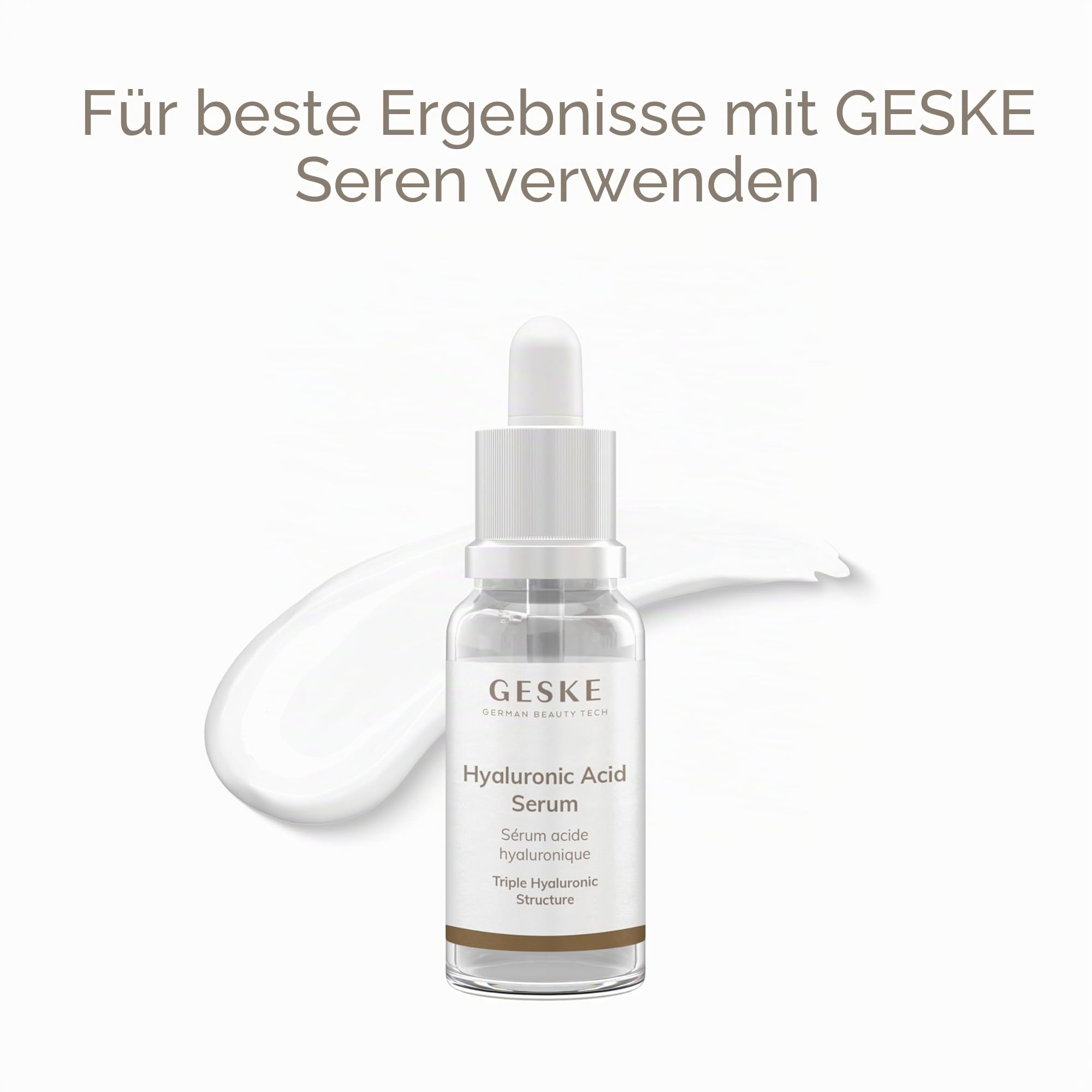 GESKE Sonic Cool & Warm Face & Body Massager | 9 in 1 | Straffend | SmartAppGuided™ | Elektrisches Massagegerät | Gesicht & Körper | Batterielose Wärme- & Kühltechnologie | Entspannend