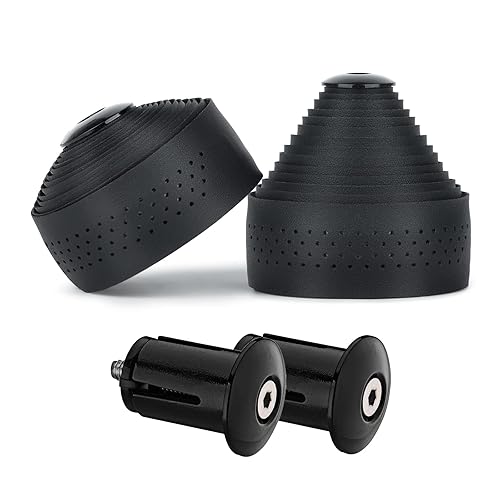 Cinta de manillar para bicicleta de carretera, cinta de agarre cómoda para bicicleta, cinta de adherencia estable para manillar de bicicleta con