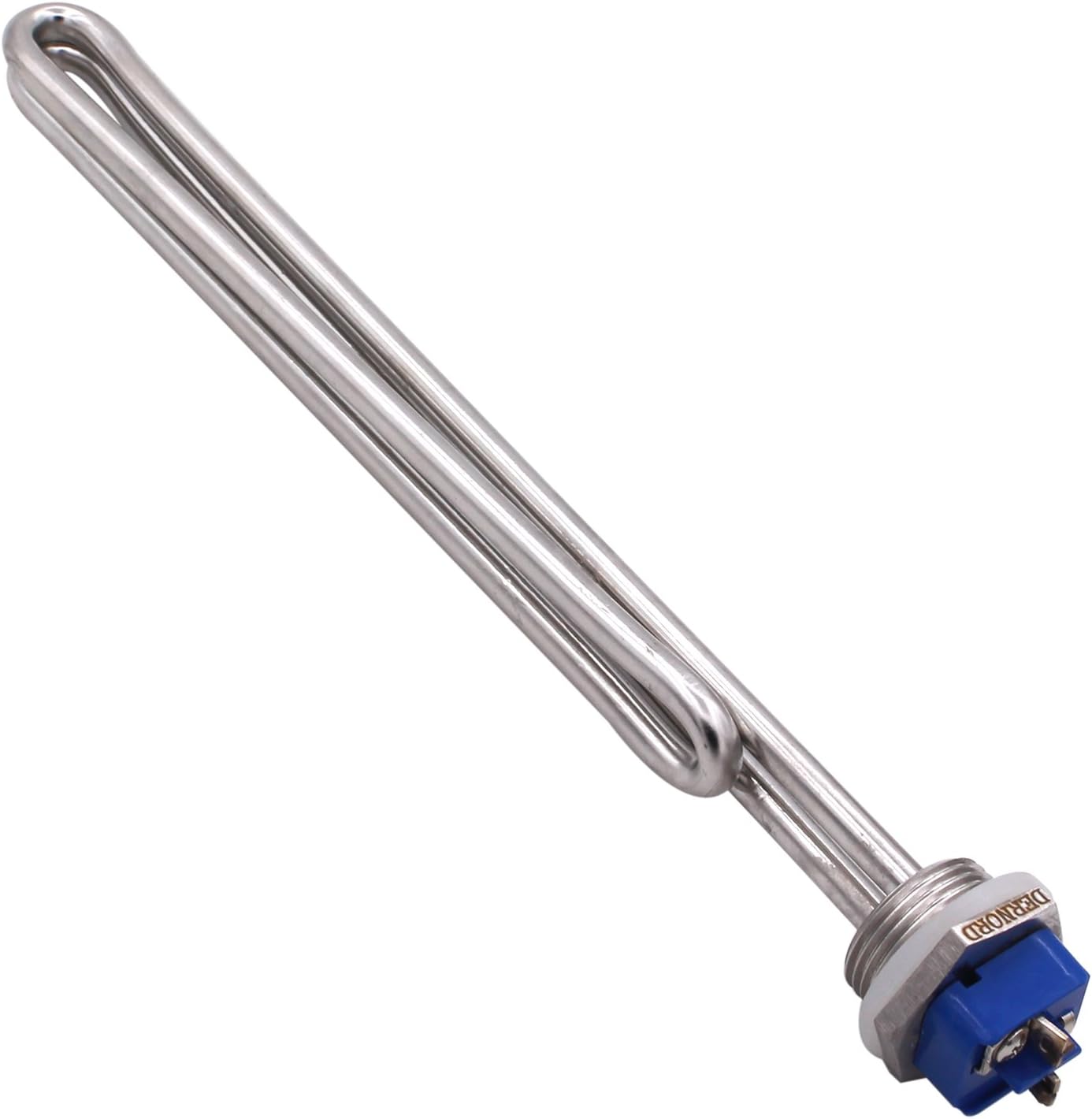 DERNORD 2500W 208V Screw-In Foldback Water Heater Element - Low Watt Density