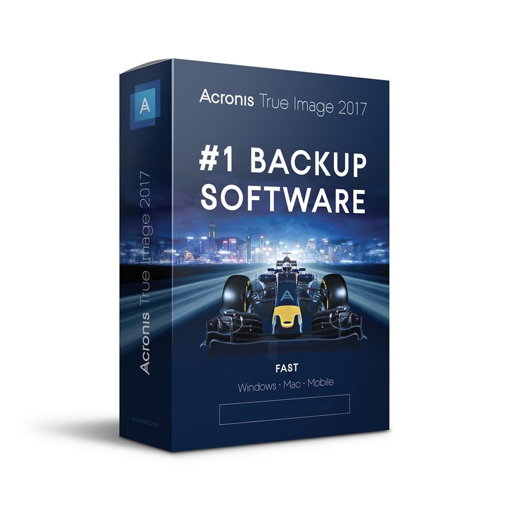 Acronis True Image 2017 - 1 Computer
