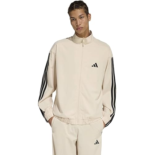 adidas Men's Tricot Woven Track Top