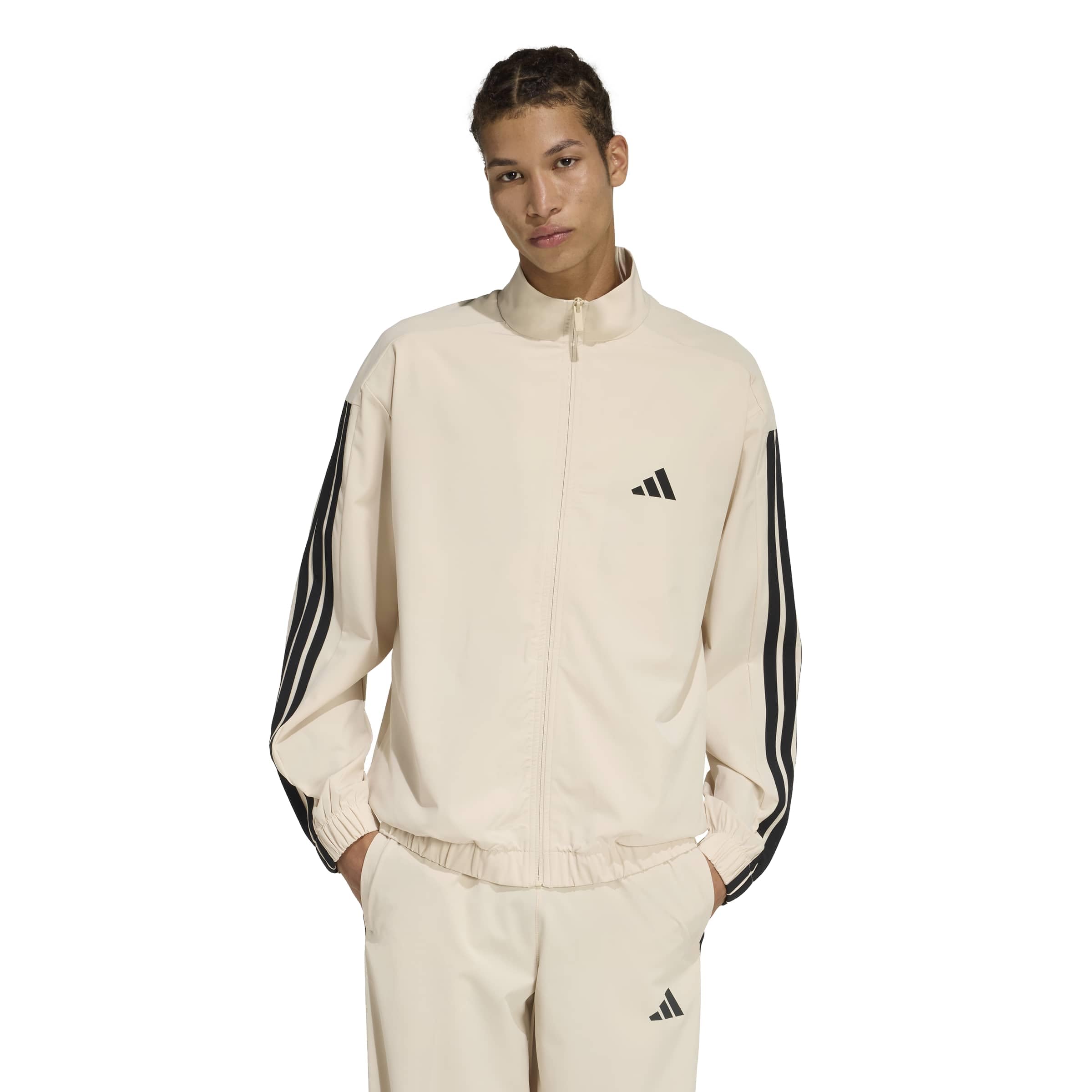 adidas Mens Woven Jersey Track Jacket-picture-12