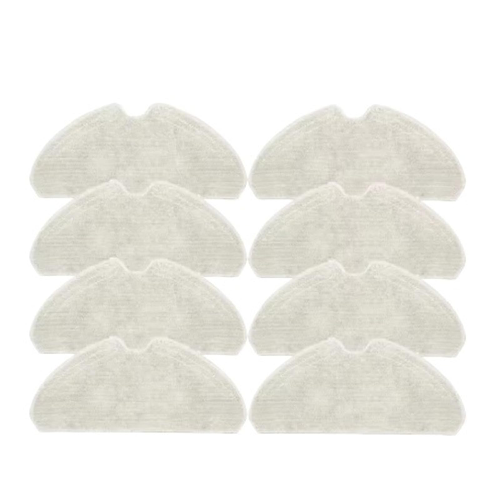 VIXWDRUTY Compatible For Xiaomi，Compatible For Dreame，D10s/D10s Pro Robotic Vacuum Cleaner Mop Pads Rags Spare Parts Accessories(8pcs)