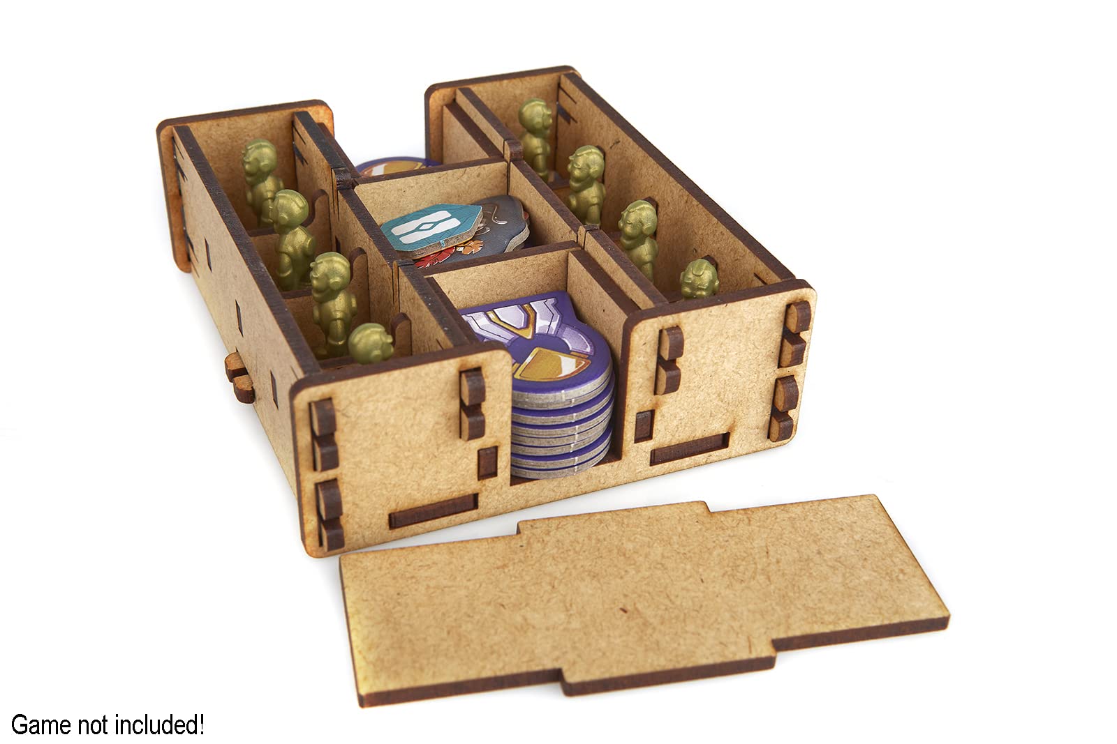 docsmagic.de Organizer Insert for Starship Captains Box, Beige - Image 2